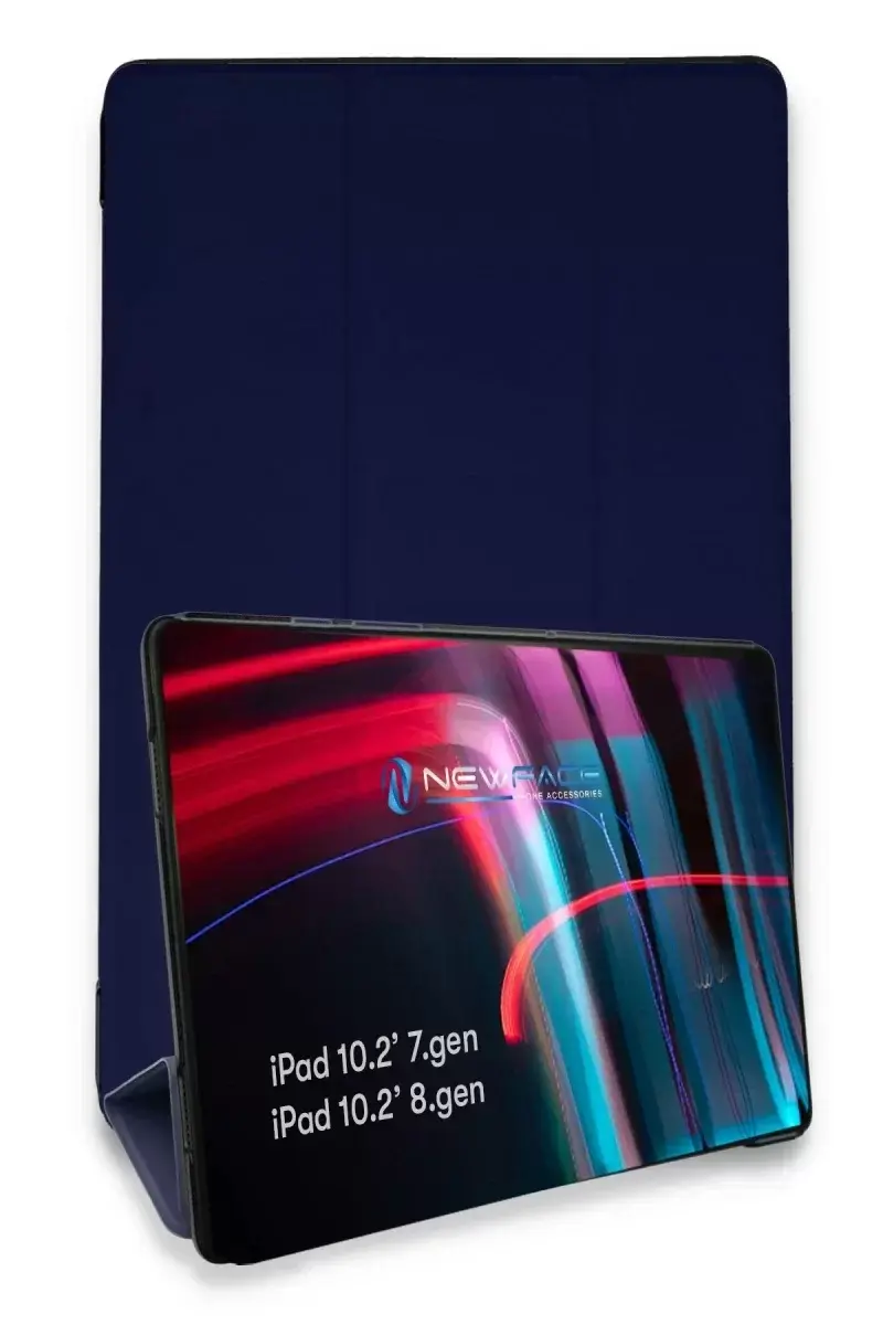 Newface İpad 10.2 (7.nesil) Kılıf Tablet Smart Kılıf - Lacivert