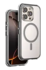 Onegif Apple İphone 15 Pro Max Hulk Magsafe Kapak - Siyah