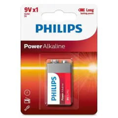 Philips 6lr61-p1b 9 Volt Power Alkalin Pil (tekli)