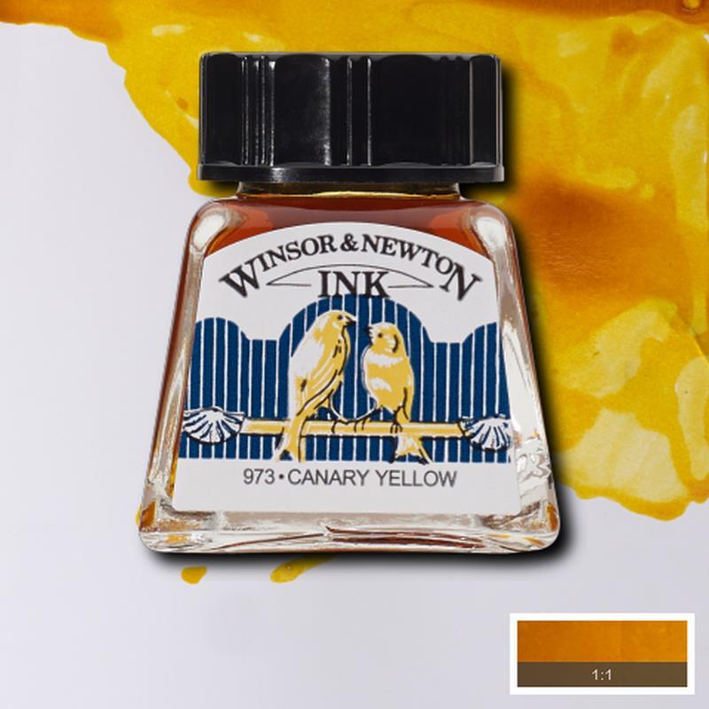 Çini Mürekkebi 14ml - Canary Yellow
