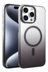 Newface Apple İphone 14 Pro Max Glossy Magsafe Kapak - Siyah