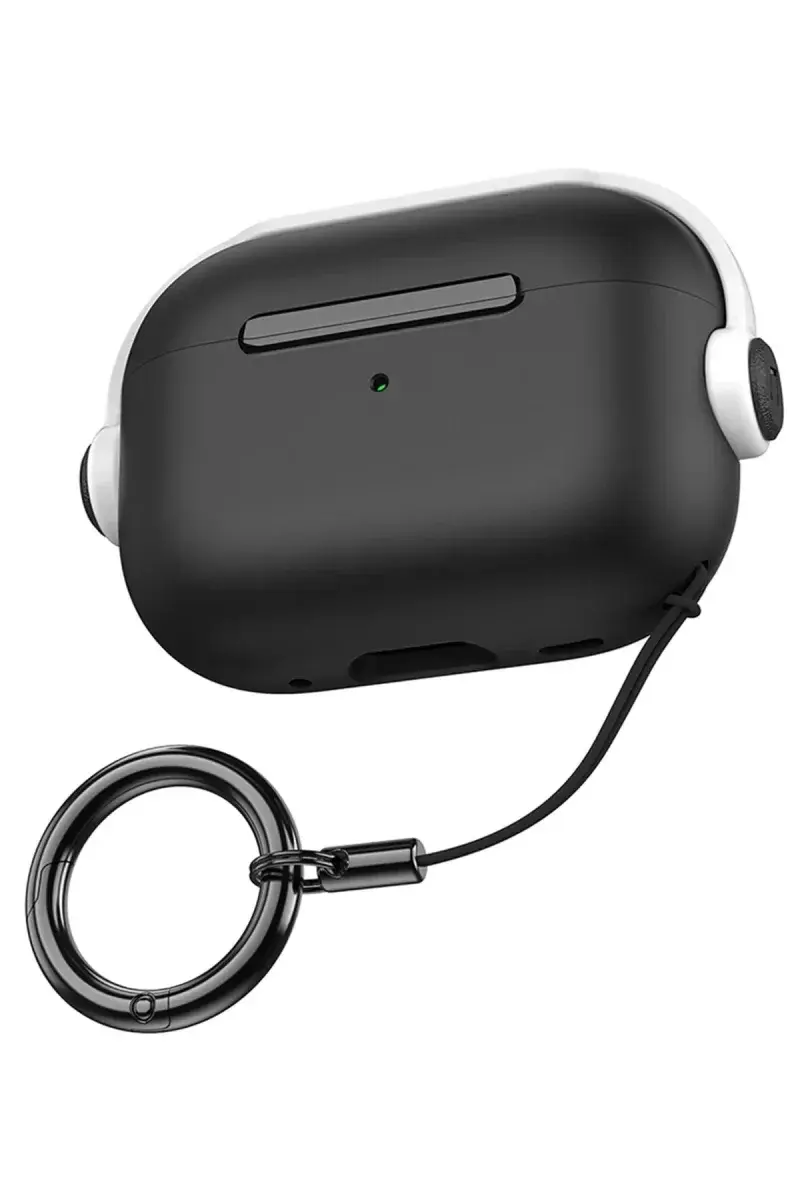 Newface Airpods Pro 2 (2.nesil) Cool Kılıf - Siyah-beyaz