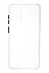 Newface Samsung Galaxy A71 Kılıf Miami Şeffaf Silikon - Şeffaf