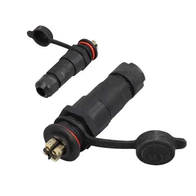 Ic-266m 16mm Su Geçirmez Konnektor Şase Seyyar Takım 4 Pin