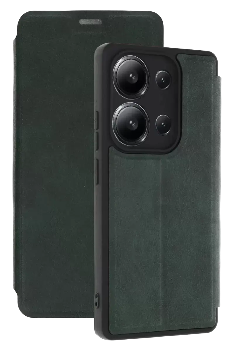 Newface Xiaomi Redmi 15c 4g Flip Cover - Yeşil