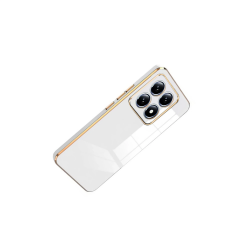 Xiaomi Mi 14t Pro Volet Silikon - Beyaz