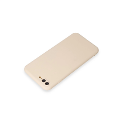 İphone 7 Plus Kılıf First Silikon - Krem