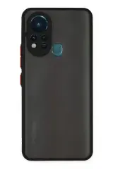 Newface İnfinix Hot 11s Kılıf Montreal Silikon Kapak - Siyah
