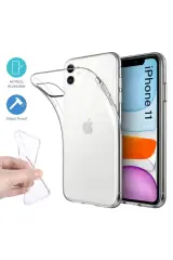 Newface İphone 11 Kılıf Lüx Şeffaf Silikon