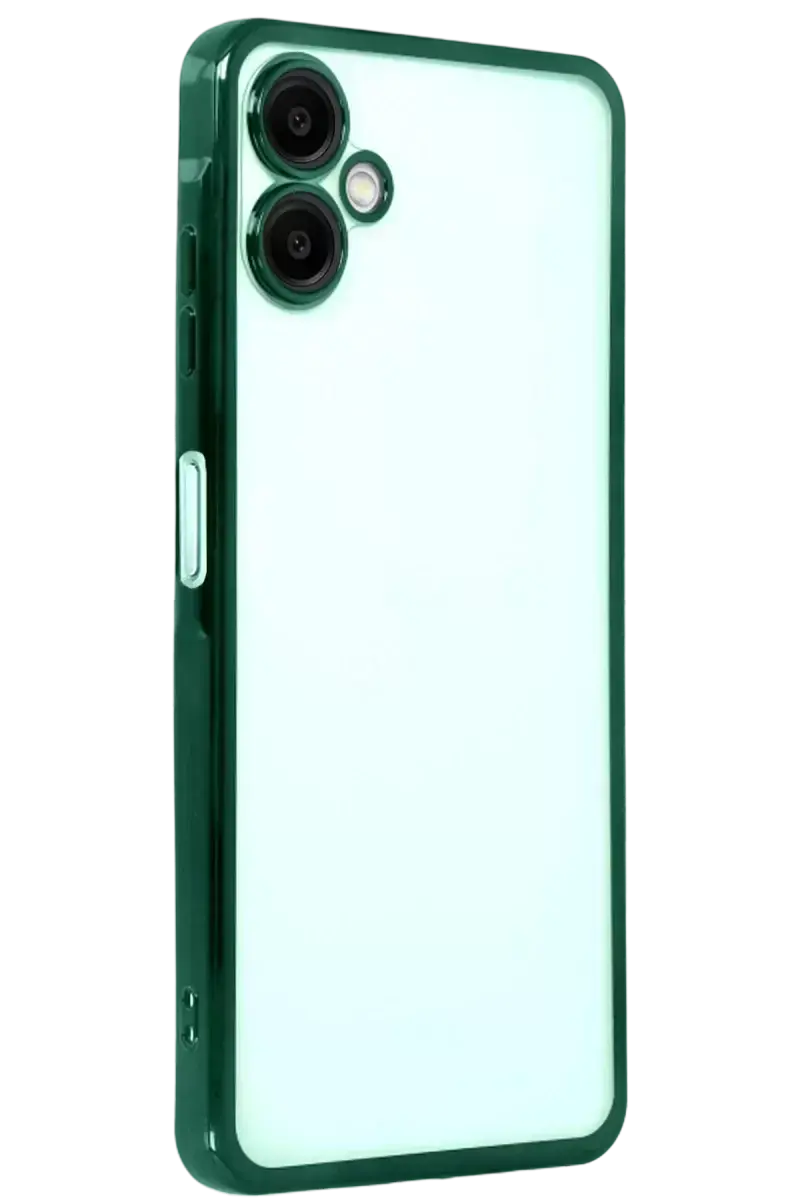 Newface Samsung Galaxy A07 4g Razer Lensli Silikon - Yeşil