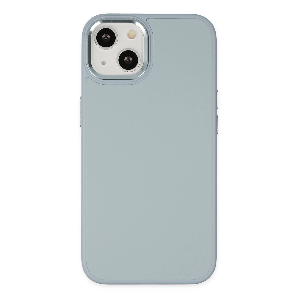 İphone 14 Plus Kılıf Asya Deri Silikon - Sierra Blue