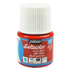 Setacolor Suede Effect Kumaş Boyası 45ml N:303 Red