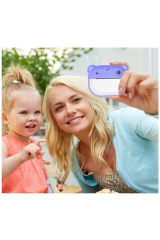 Dijital Video Kayıt Fotoğraf Çocuk Kamerası Anlık Termal Resim Kağıt Baskılı