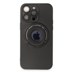 İphone 13 Pro Max Kılıf Lukka Magneticsafe Kapak - Siyah