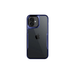 İphone 16 Plus Kılıf Boyi Silikon Kapak - Lacivert