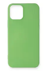 Newface İphone 12 Mini Kılıf First Silikon - Yeşil