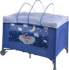 Jusso Solo Cibinlikli Oyun Parkı 70x110cm - İndigo