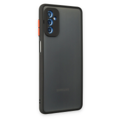 Samsung Galaxy M52 5g Kılıf Montreal Silikon Kapak - Siyah