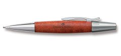 E-Motion Kahverengi Ahşap Desenli Krom Versatil Kalem 1,4mm