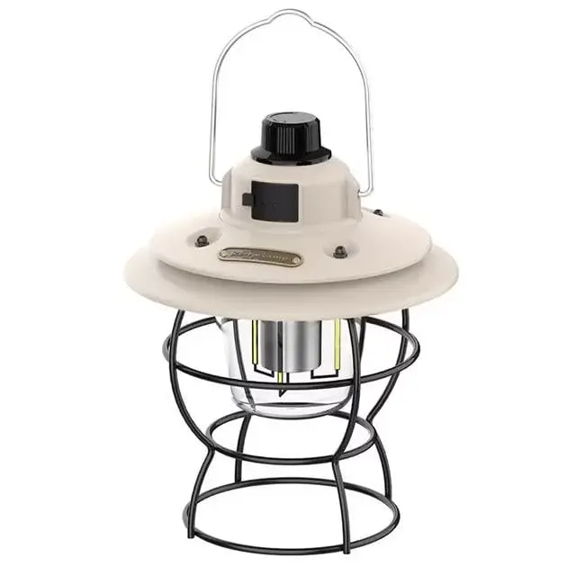 Powermaster Pm-16042 Retro Nostaljik Şarjlı Kamp Lambası Filament + Smd Ledli