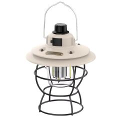 Powermaster Pm-16042 Retro Nostaljik Şarjlı Kamp Lambası Filament + Smd Ledli