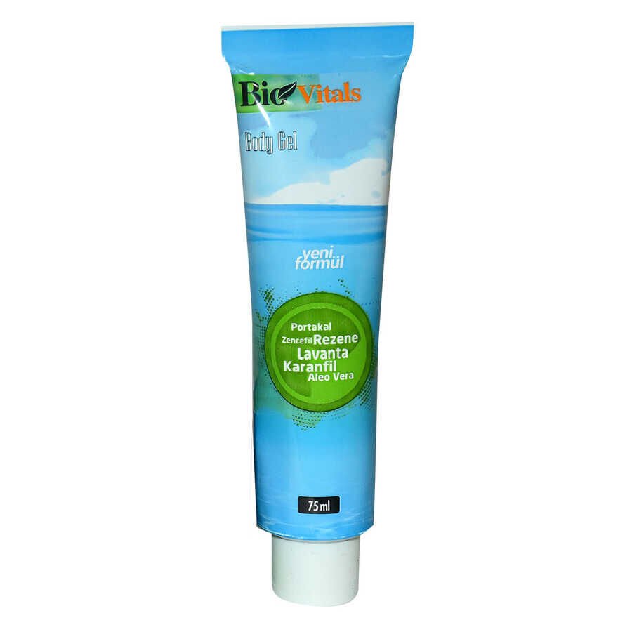 Portakal Zencefil Rezene Lavanta Karanfil Aloe Vera Masaj Jeli 75 ML