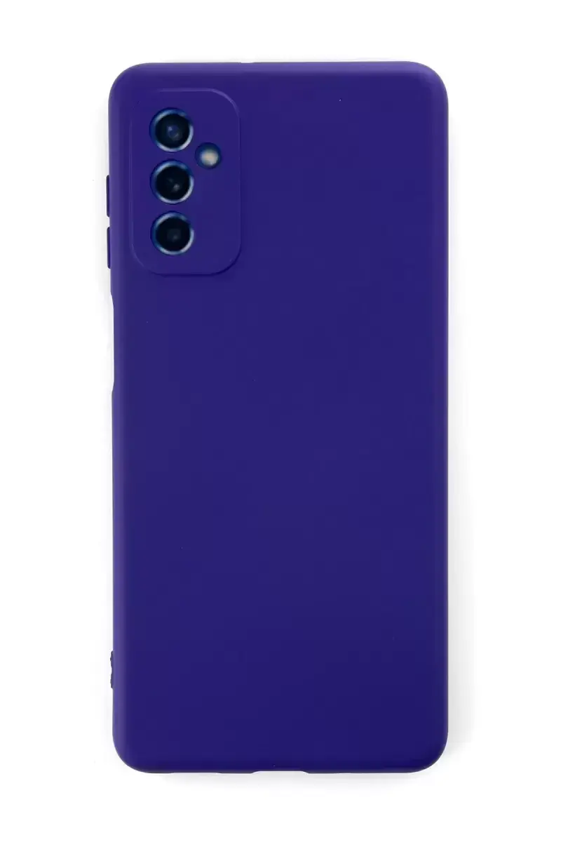 Newface Samsung Galaxy M52 5g Kılıf Nano İçi Kadife Silikon - Mor