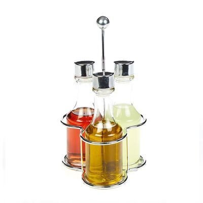 Tel Standlı Yağlık Takımı, 3'lü, 130 cc