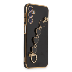 Samsung Galaxy A24 4g Kılıf Esila Silikon - Siyah