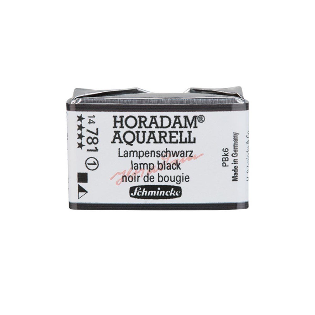 Horadam Artist Tam Boy Tablet Suluboya - Lamp Black - Seri 1