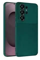 Newface Samsung Galaxy S26 Ultra Auto Focus Karbon Kapak - Koyu Yeşil