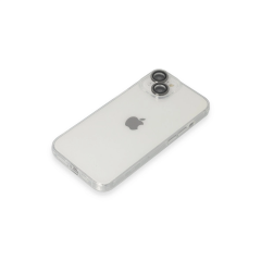 İphone 14 Kılıf Luko Lens Silikon - Siyah