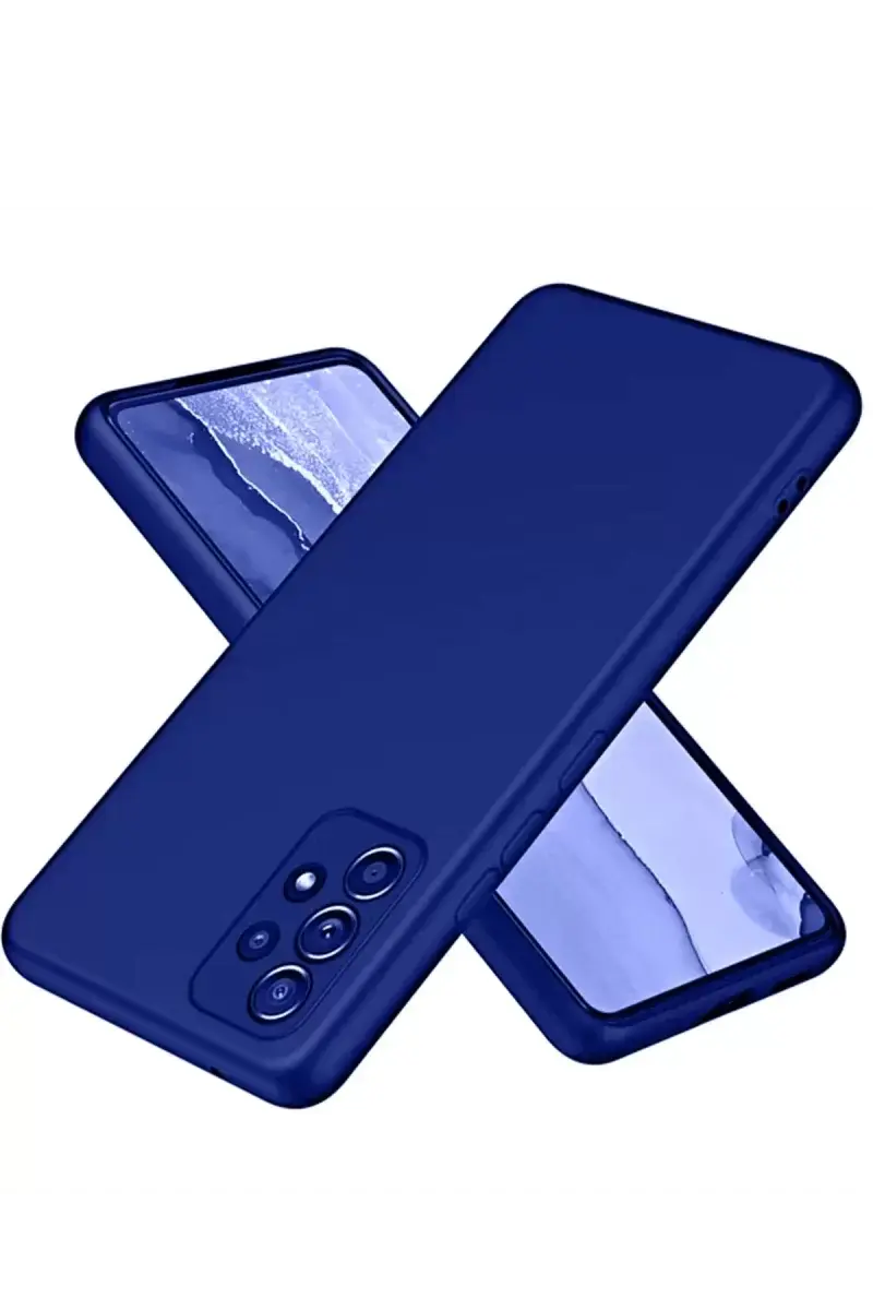 Newface Samsung Galaxy A32 Kılıf First Silikon - Lacivert
