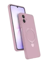 Newface Samsung Galaxy A07 4g Regal Magsafe Standlı Kapak - Açık Pembe