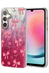 Newface Samsung Galaxy A24 4g Kılıf Blade Aynalı Desenli Kapak - Desen 3