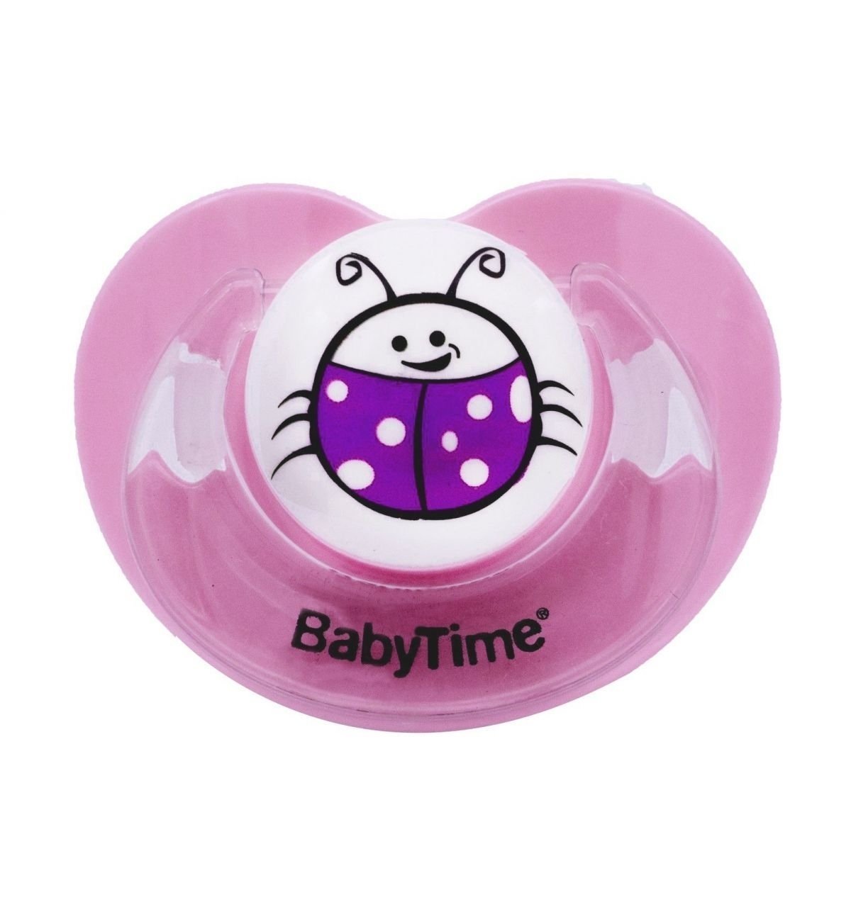 BabyTime BT139 Silikon Damaklı Emzik No 3 - Lila