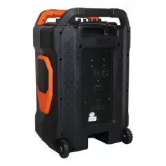 Shile Sl-10 120 Watt Taşınabilir Seyyar Amfi Hoparlör Kablosuz 1 El + 1 Yaka Mikrofonlu Kumandalı Usb+sd+bt