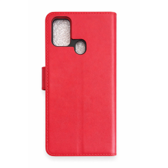 Samsung Galaxy M31 Kılıf Trend S Plus Kapaklı Kılıf - Kırmızı