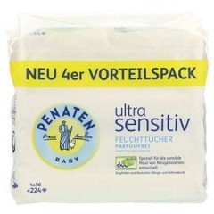 Penaten Yeni Doğan Islak Havlu Mendil 4x56 'lı Paket