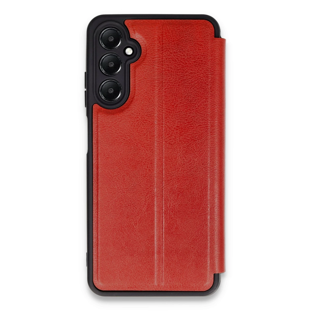 Samsung Galaxy A15 4g Kılıf Flip Cover - Kırmızı
