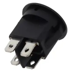 Ic-131-4 Yuvarlak Işıklı On-off Anahtar 4p