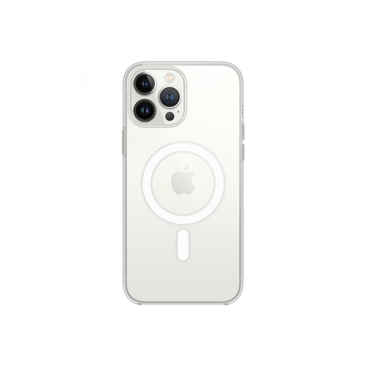 İphone 13 Pro Kılıf Magneticsafe Şeffaf Silikon - Şeffaf