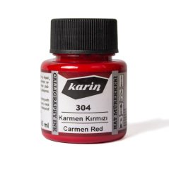 Hat Mürekkebi 45ml N:304 Karmen Kırmızı
