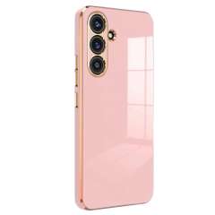 Samsung Galaxy S25 Fe Volet Silikon - Pembe