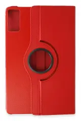 Newface Xiaomi Redmi Pad Se Kılıf 360 Tablet Deri Kılıf - Kırmızı