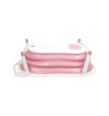Sevi Bebe Lüks Katlanır Bebek Banyo Küveti - Pembe