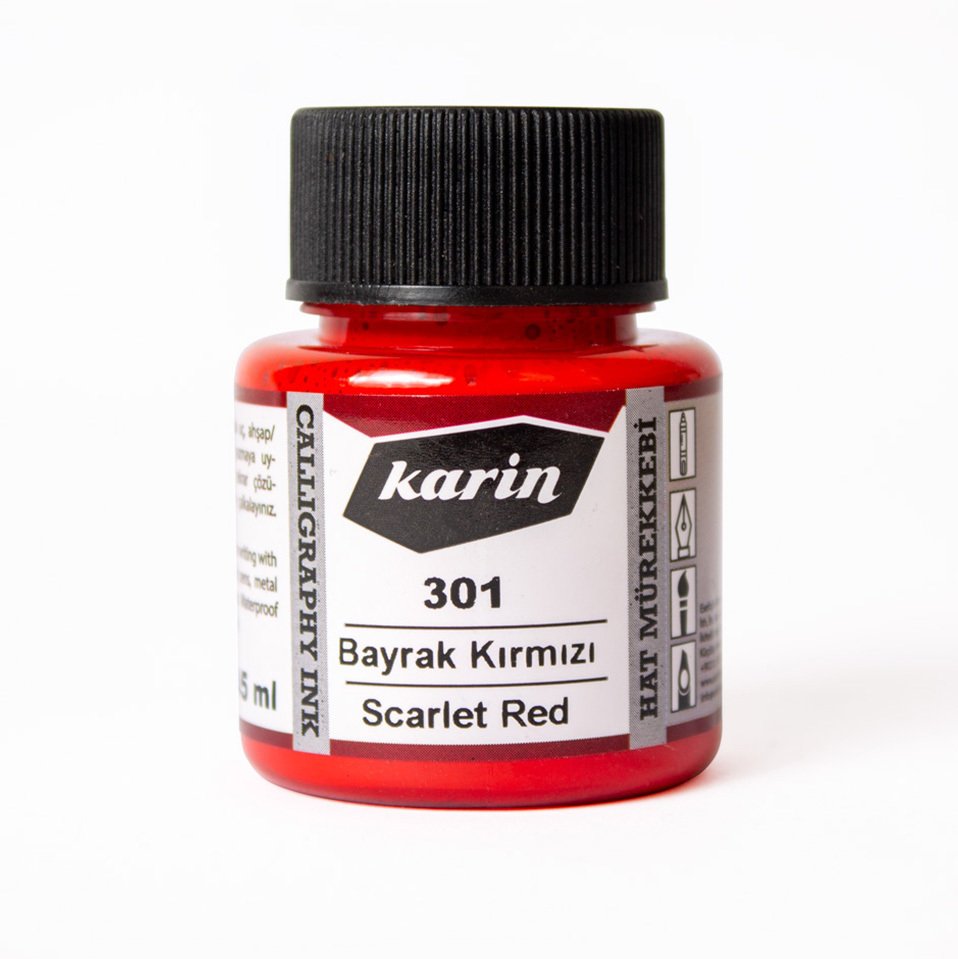 Hat Mürekkebi 45ml N:301 Bayrak Kırmızı