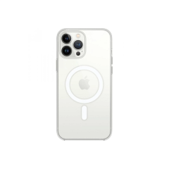İphone 13 Pro Max Kılıf Magneticsafe Şeffaf Silikon - Şeffaf