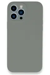 Newface İphone 13 Pro Max Kılıf Lansman Legant Silikon - Gri