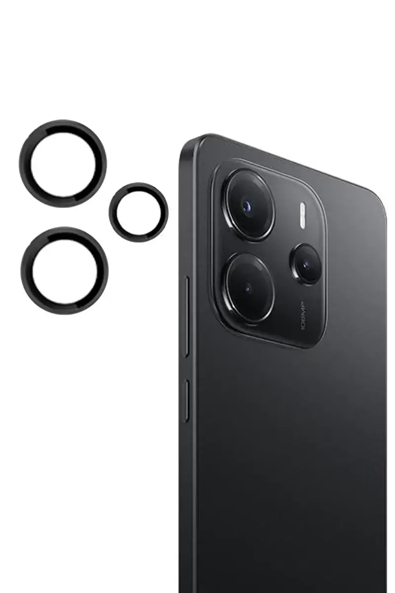 Joko Xiaomi Redmi Note 14 4g Pvd Metal Kamera Lens - Siyah
